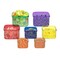 Hastings Home Portion Control Containers, 7-piece Color Food Storage Set for Meal Prep, Microwave/Freezer Safe 769639HGO - alternate 1